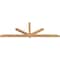 Ekena Millwork Kennewick Timber Gable Bracket, Western Red Cedar, 108"W x 36"H x 3 1/2"D x 3 1/2"F, 8/12 Pitch GBW108X36X0404KEN00SWR - alternate 5